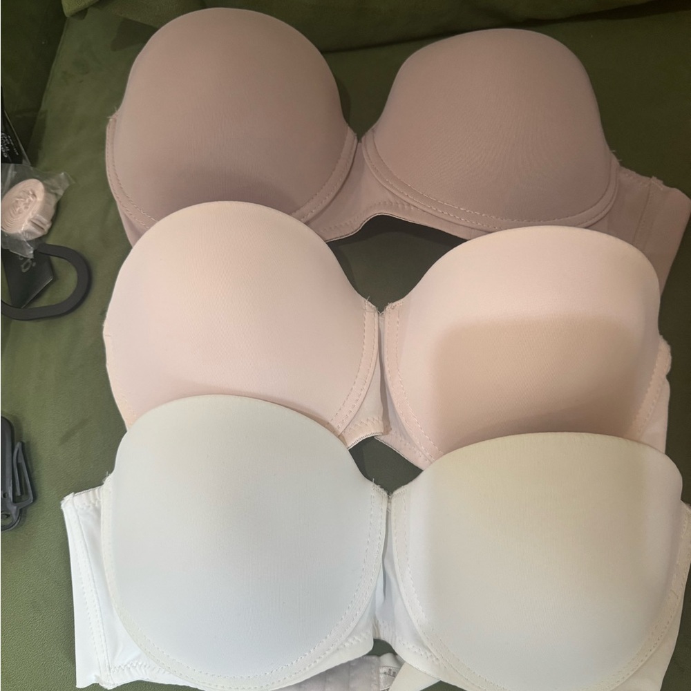 Sophie B. Women's Intimates Bra Set - Cream, Pink, Tan multi-way bras 36C